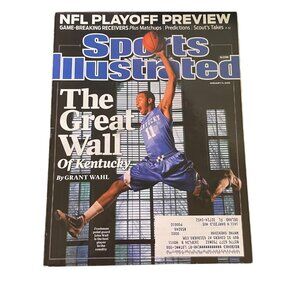 Sports Illustrated Magazine u January 11 2010 Vol 112 No 1 NFL Playoff Preview